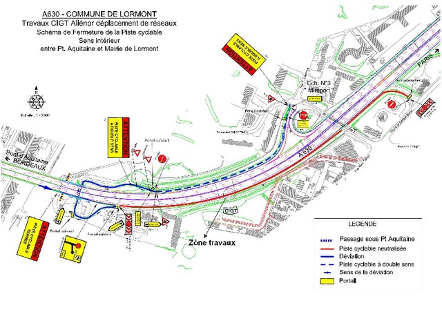 A630 - Plan de situation