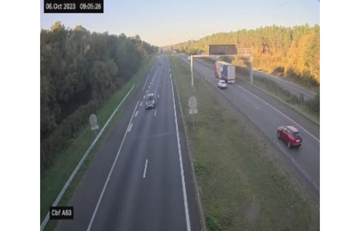 Rendu de la caméra sur A63